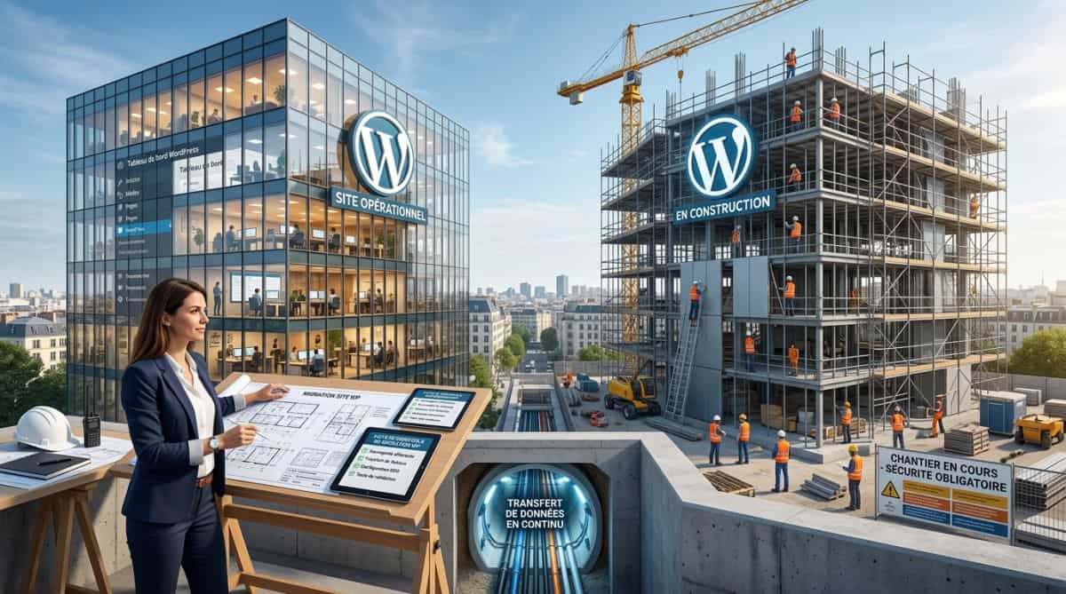 Refondre sous WordPress sans interruption