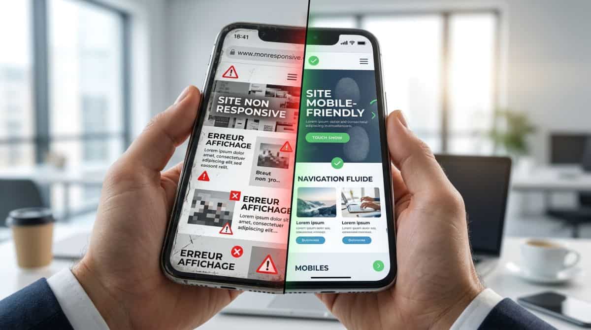 Site non responsive : conséquences et solutions